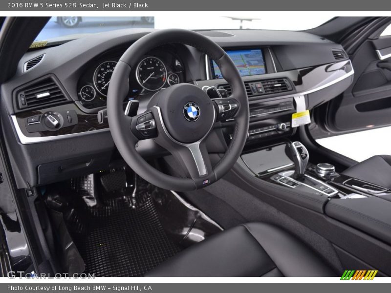 Jet Black / Black 2016 BMW 5 Series 528i Sedan