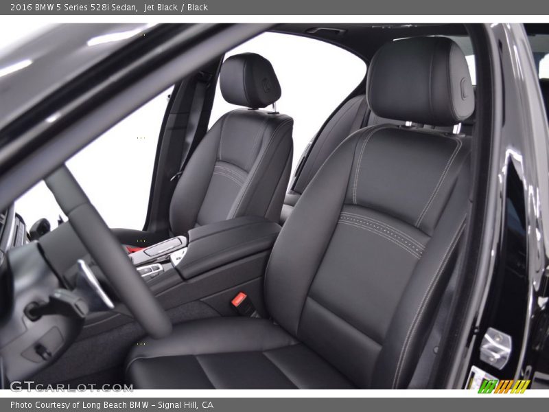 Jet Black / Black 2016 BMW 5 Series 528i Sedan
