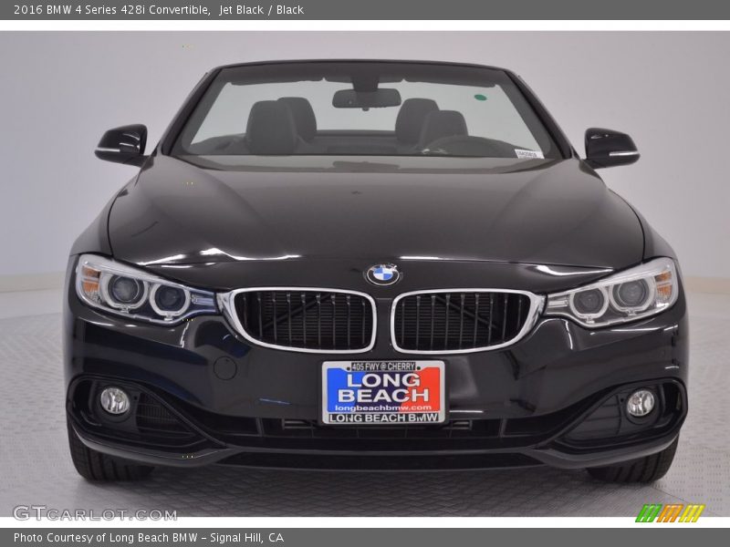Jet Black / Black 2016 BMW 4 Series 428i Convertible