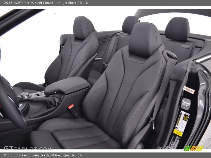 Jet Black / Black 2016 BMW 4 Series 428i Convertible