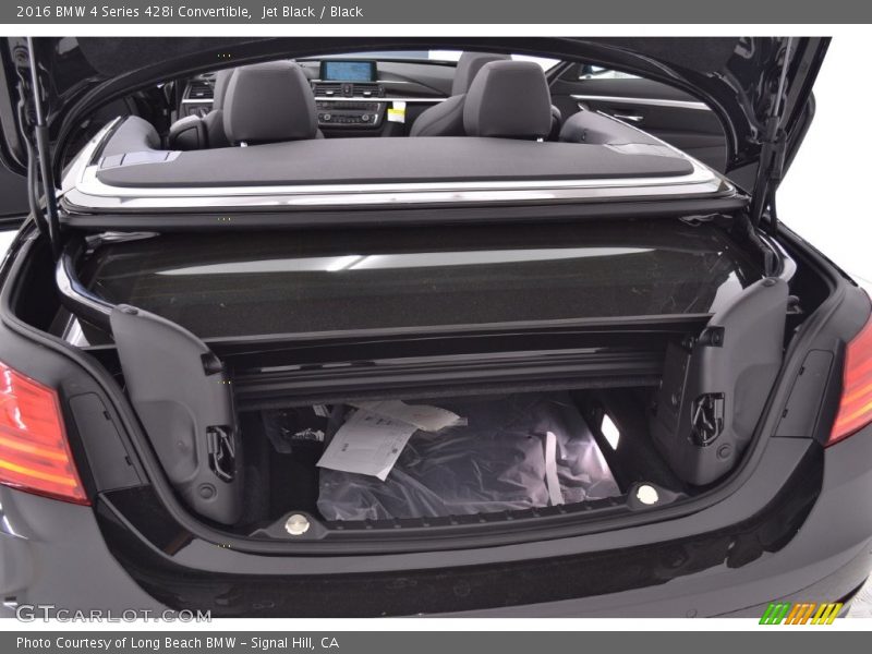 Jet Black / Black 2016 BMW 4 Series 428i Convertible