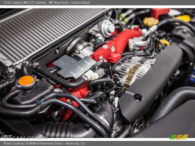  2015 WRX STI Limited Engine - 2.5 Liter Turbocharged DOHC 16-Valve VVT Horizontally Opposed 4 Cylinder