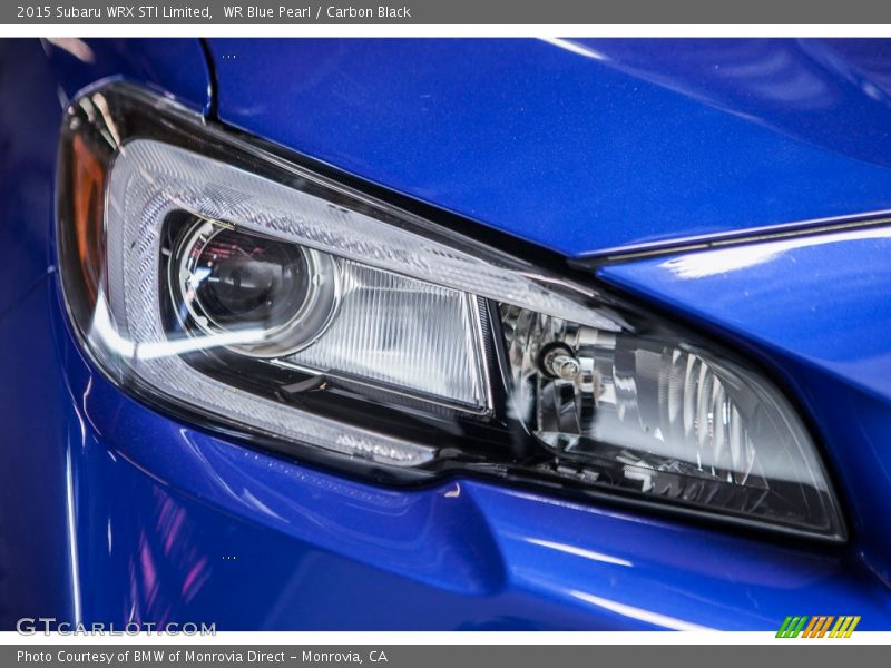 WR Blue Pearl / Carbon Black 2015 Subaru WRX STI Limited