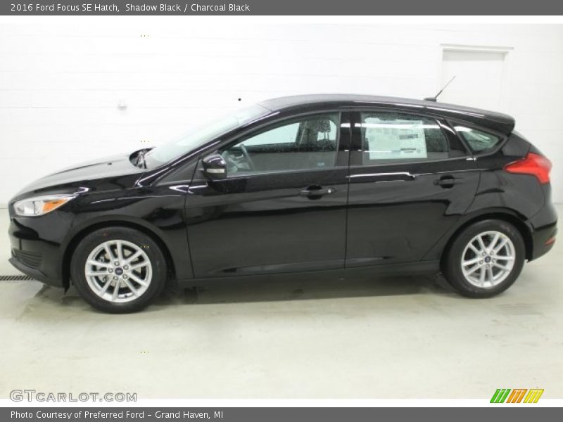 Shadow Black / Charcoal Black 2016 Ford Focus SE Hatch