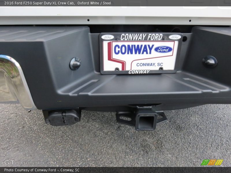 Oxford White / Steel 2016 Ford F250 Super Duty XL Crew Cab