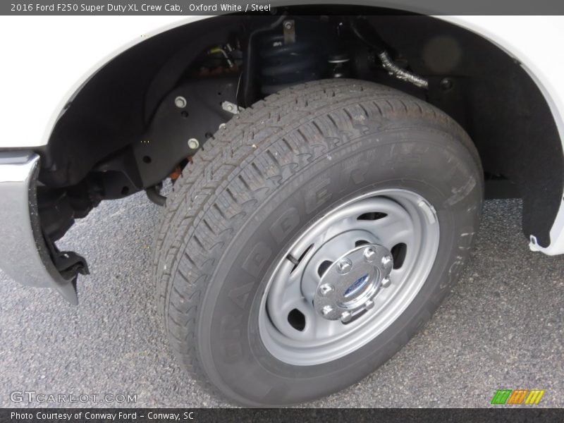 Oxford White / Steel 2016 Ford F250 Super Duty XL Crew Cab