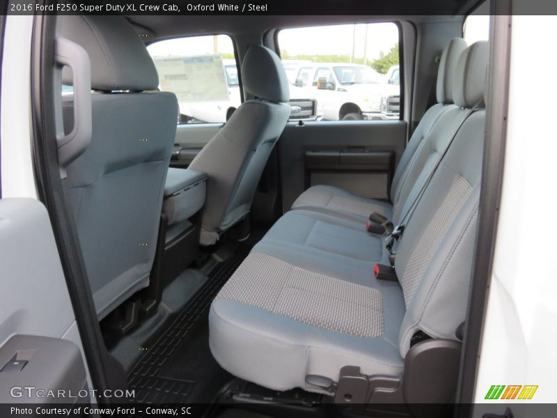 Oxford White / Steel 2016 Ford F250 Super Duty XL Crew Cab