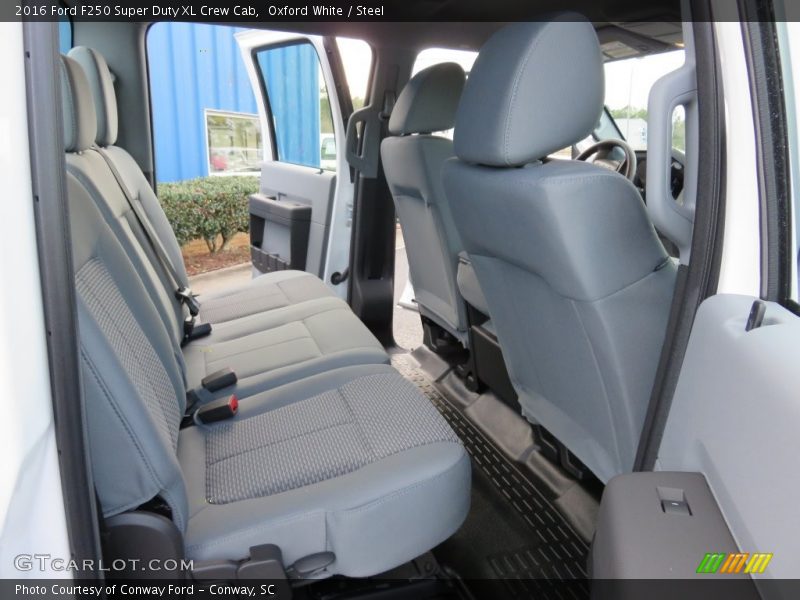 Oxford White / Steel 2016 Ford F250 Super Duty XL Crew Cab