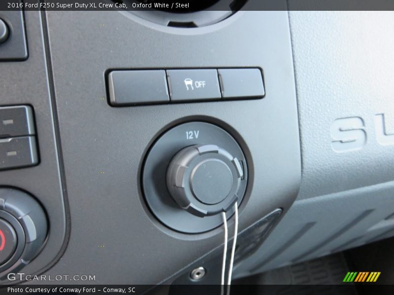 Oxford White / Steel 2016 Ford F250 Super Duty XL Crew Cab