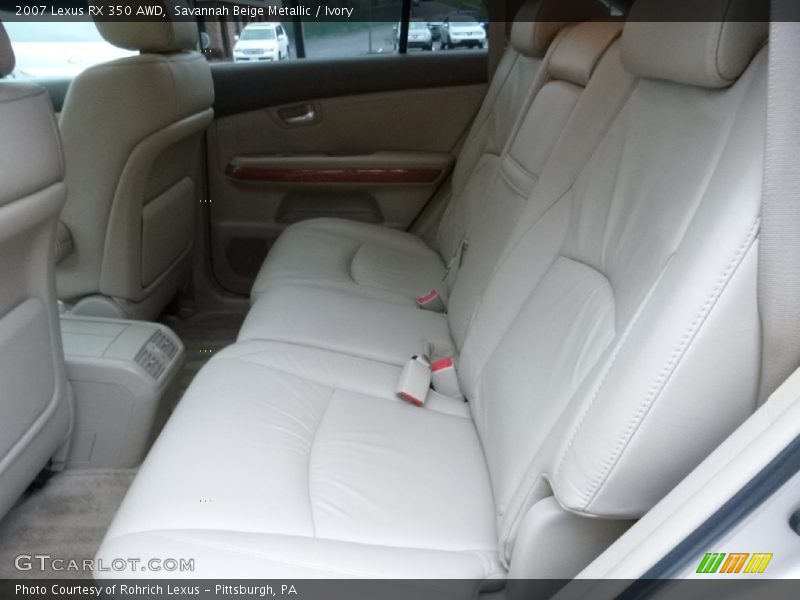 Savannah Beige Metallic / Ivory 2007 Lexus RX 350 AWD