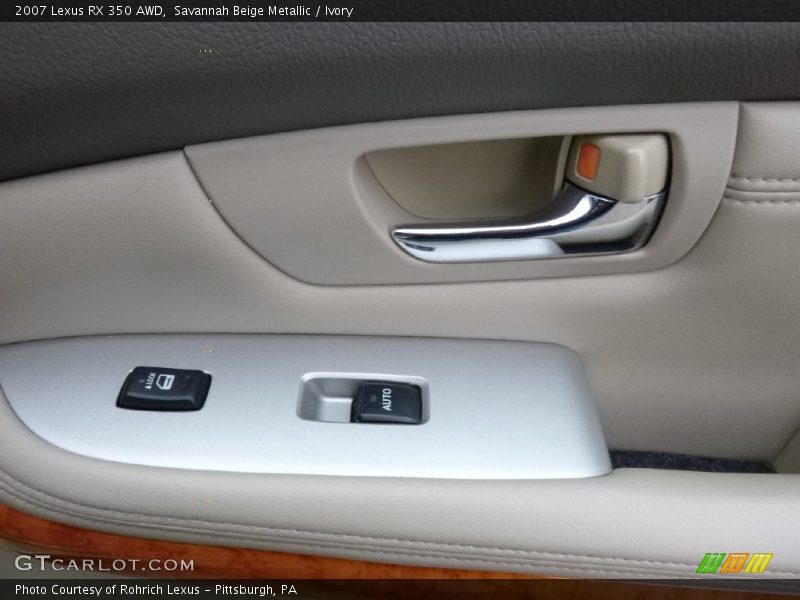 Savannah Beige Metallic / Ivory 2007 Lexus RX 350 AWD