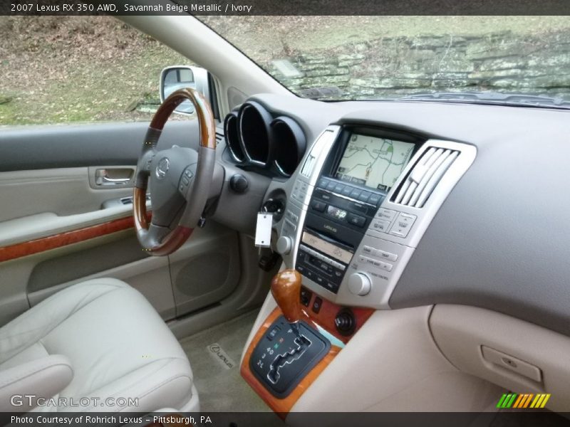 Savannah Beige Metallic / Ivory 2007 Lexus RX 350 AWD