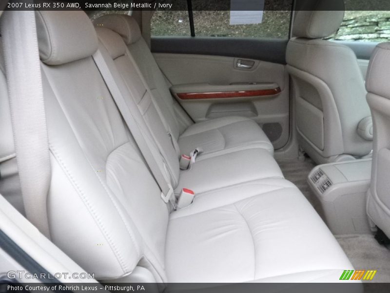 Savannah Beige Metallic / Ivory 2007 Lexus RX 350 AWD