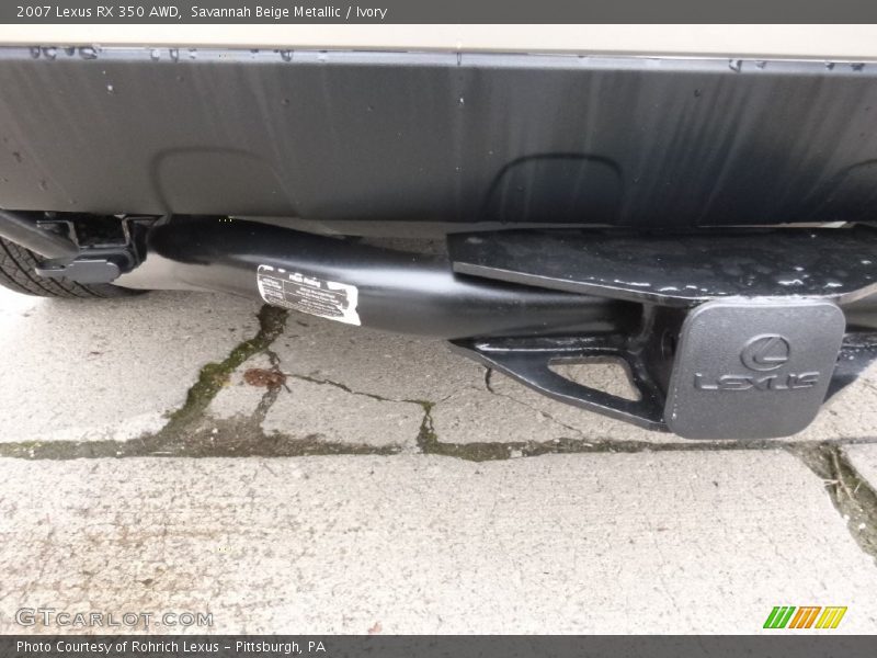 Savannah Beige Metallic / Ivory 2007 Lexus RX 350 AWD