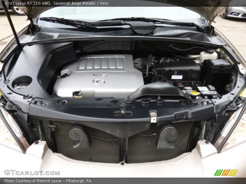 Savannah Beige Metallic / Ivory 2007 Lexus RX 350 AWD