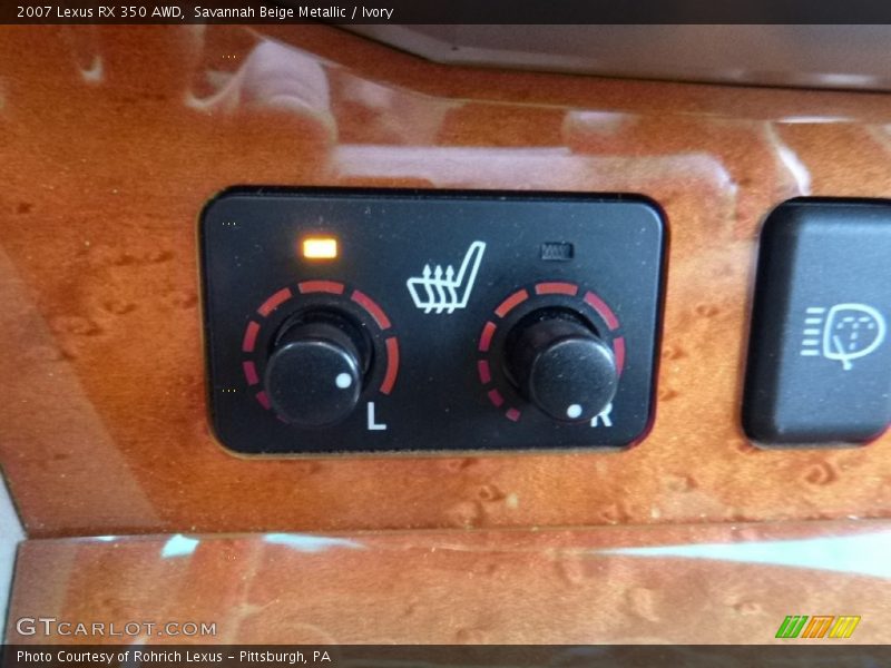 Savannah Beige Metallic / Ivory 2007 Lexus RX 350 AWD