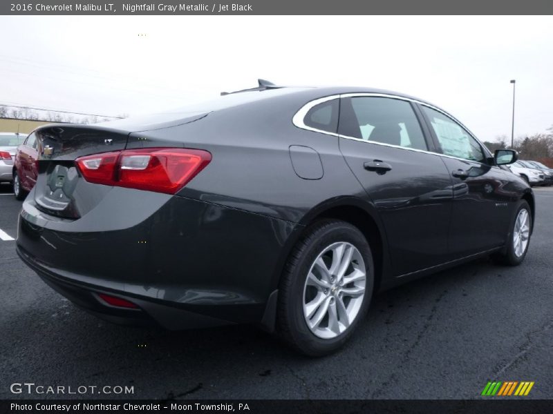 Nightfall Gray Metallic / Jet Black 2016 Chevrolet Malibu LT