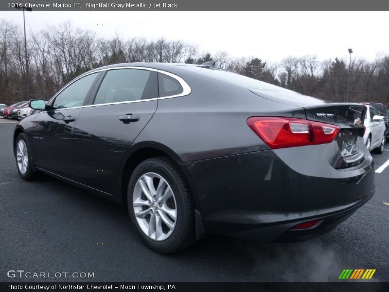 Nightfall Gray Metallic / Jet Black 2016 Chevrolet Malibu LT