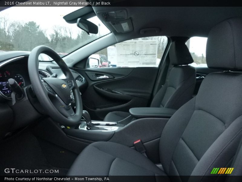 Nightfall Gray Metallic / Jet Black 2016 Chevrolet Malibu LT
