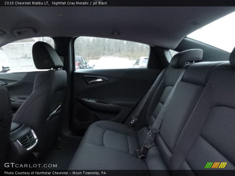 Nightfall Gray Metallic / Jet Black 2016 Chevrolet Malibu LT