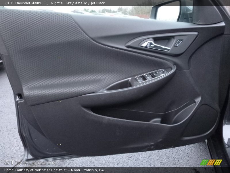 Nightfall Gray Metallic / Jet Black 2016 Chevrolet Malibu LT