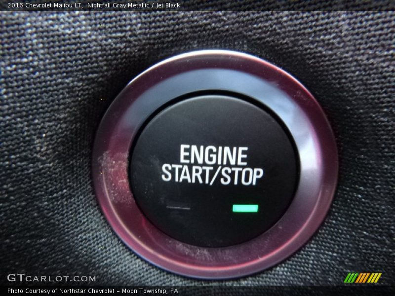 Nightfall Gray Metallic / Jet Black 2016 Chevrolet Malibu LT