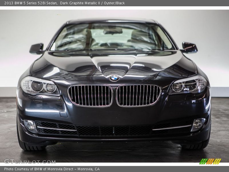 Dark Graphite Metallic II / Oyster/Black 2013 BMW 5 Series 528i Sedan