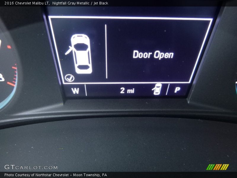 Nightfall Gray Metallic / Jet Black 2016 Chevrolet Malibu LT