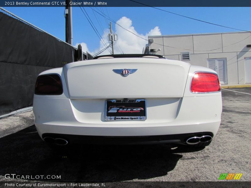 Glacier White / White 2013 Bentley Continental GTC V8