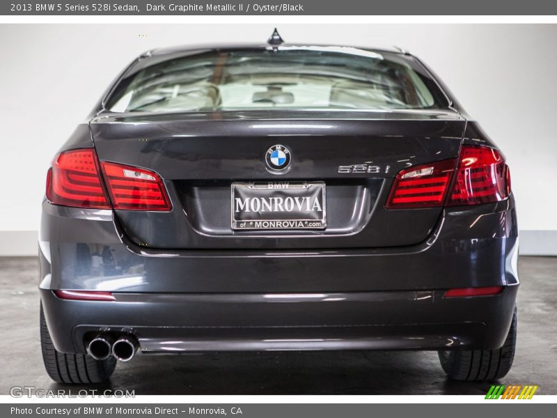 Dark Graphite Metallic II / Oyster/Black 2013 BMW 5 Series 528i Sedan