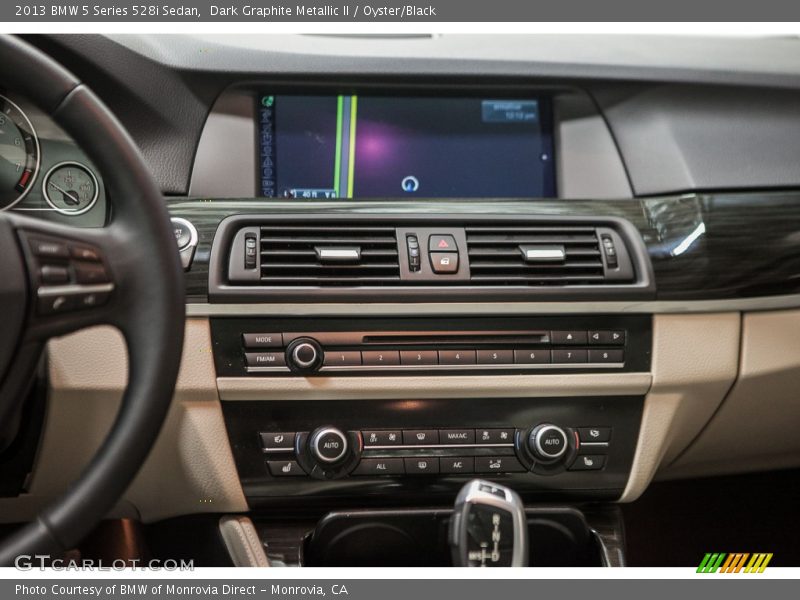 Dark Graphite Metallic II / Oyster/Black 2013 BMW 5 Series 528i Sedan