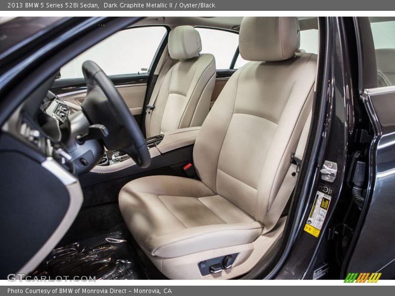 Dark Graphite Metallic II / Oyster/Black 2013 BMW 5 Series 528i Sedan