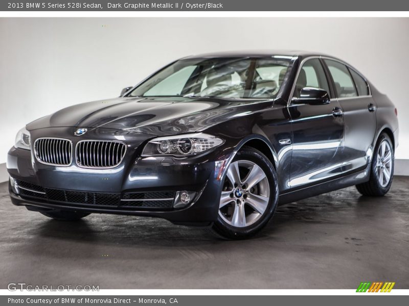 Dark Graphite Metallic II / Oyster/Black 2013 BMW 5 Series 528i Sedan