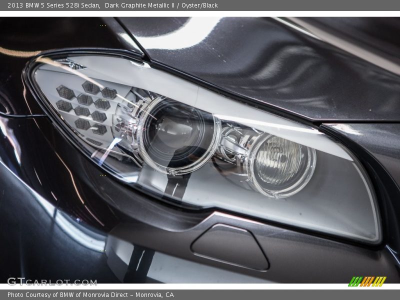 Dark Graphite Metallic II / Oyster/Black 2013 BMW 5 Series 528i Sedan