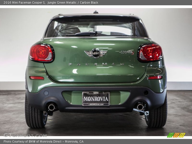 Jungle Green Metallic / Carbon Black 2016 Mini Paceman Cooper S