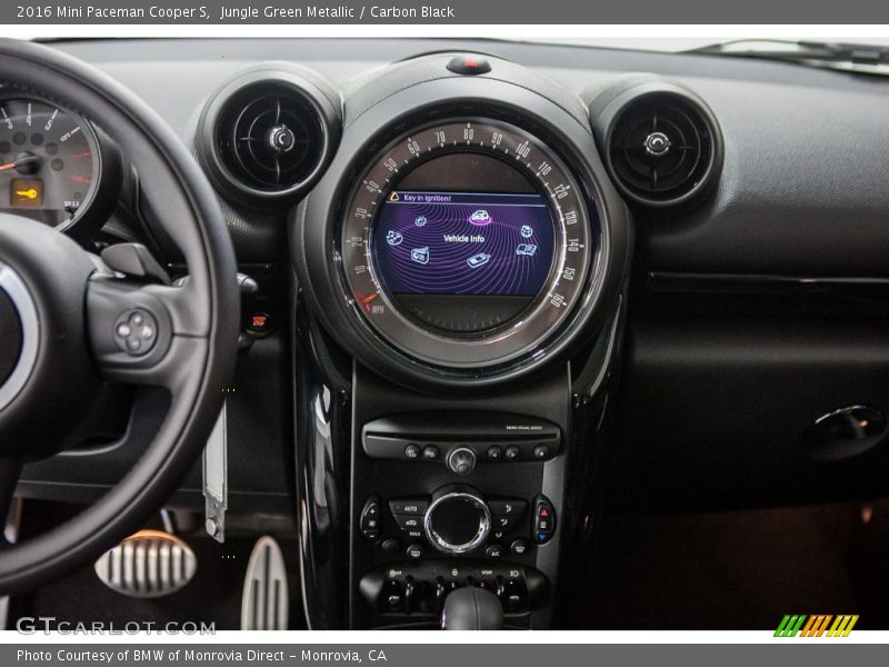 Jungle Green Metallic / Carbon Black 2016 Mini Paceman Cooper S