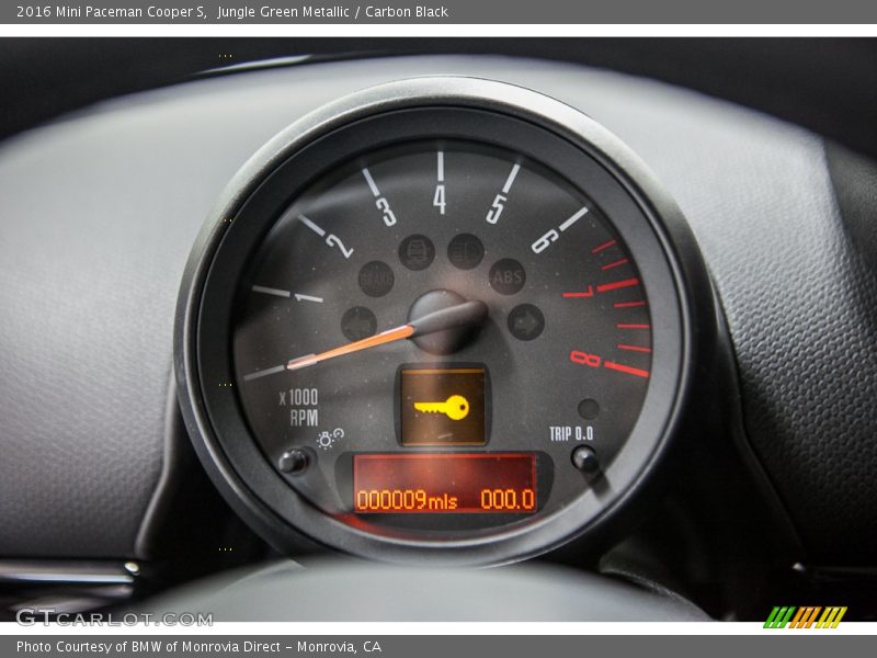 Jungle Green Metallic / Carbon Black 2016 Mini Paceman Cooper S