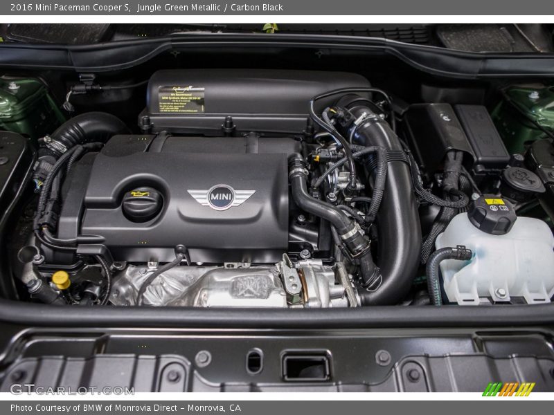  2016 Paceman Cooper S Engine - 1.6 Liter Turbocharged DOHC 16-Valve VVT 4 Cylinder