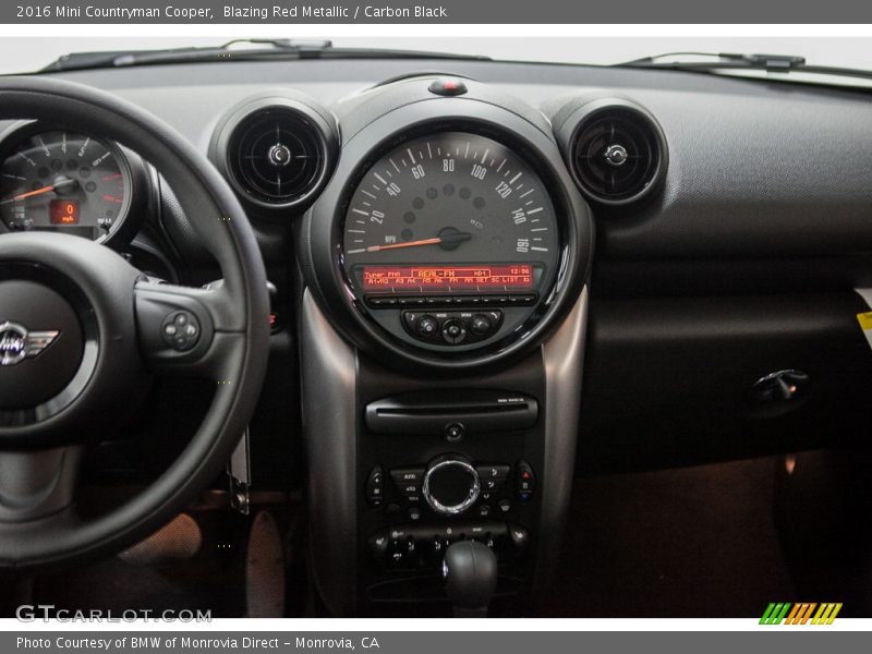 Blazing Red Metallic / Carbon Black 2016 Mini Countryman Cooper