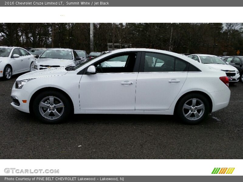 Summit White / Jet Black 2016 Chevrolet Cruze Limited LT