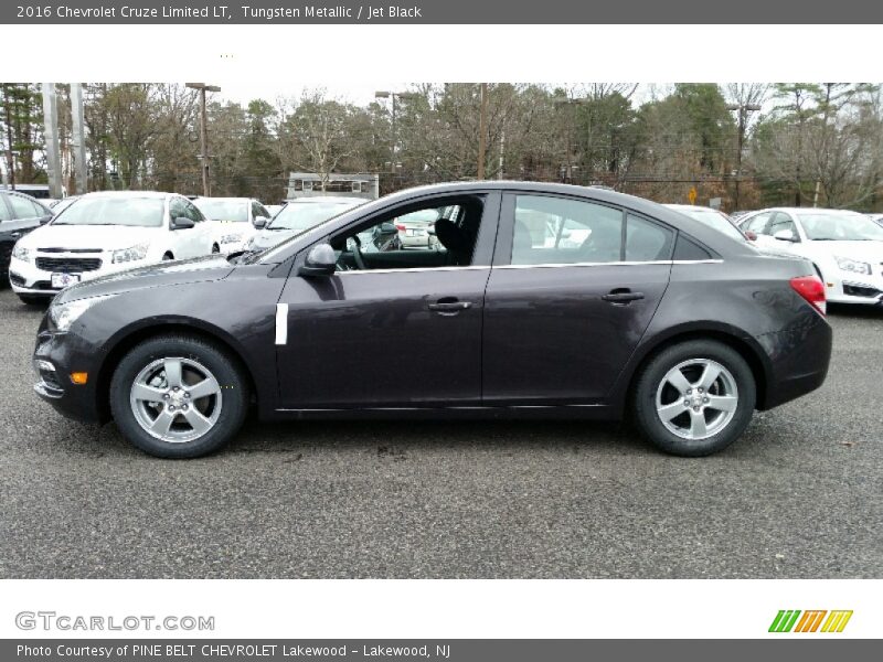 Tungsten Metallic / Jet Black 2016 Chevrolet Cruze Limited LT