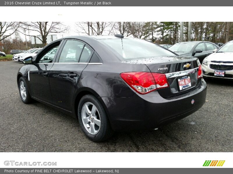Tungsten Metallic / Jet Black 2016 Chevrolet Cruze Limited LT