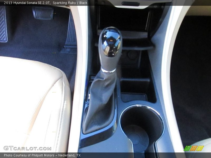 Sparkling Ruby / Black 2013 Hyundai Sonata SE 2.0T
