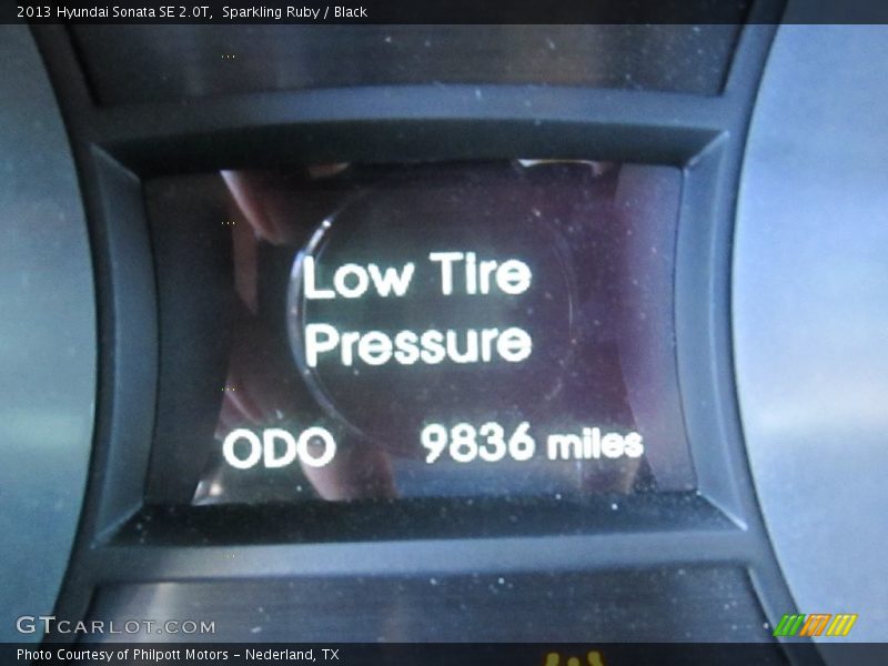 Sparkling Ruby / Black 2013 Hyundai Sonata SE 2.0T
