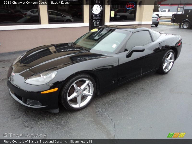 Black / Ebony 2013 Chevrolet Corvette Coupe