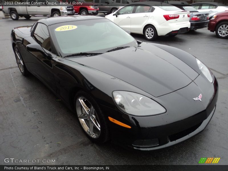 Black / Ebony 2013 Chevrolet Corvette Coupe