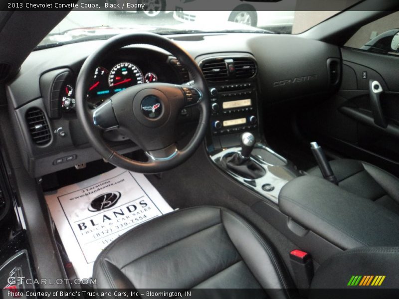 Black / Ebony 2013 Chevrolet Corvette Coupe
