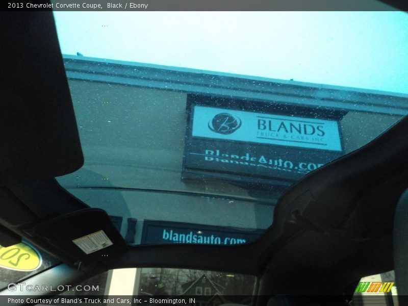 Black / Ebony 2013 Chevrolet Corvette Coupe