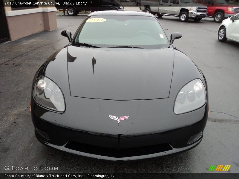 Black / Ebony 2013 Chevrolet Corvette Coupe