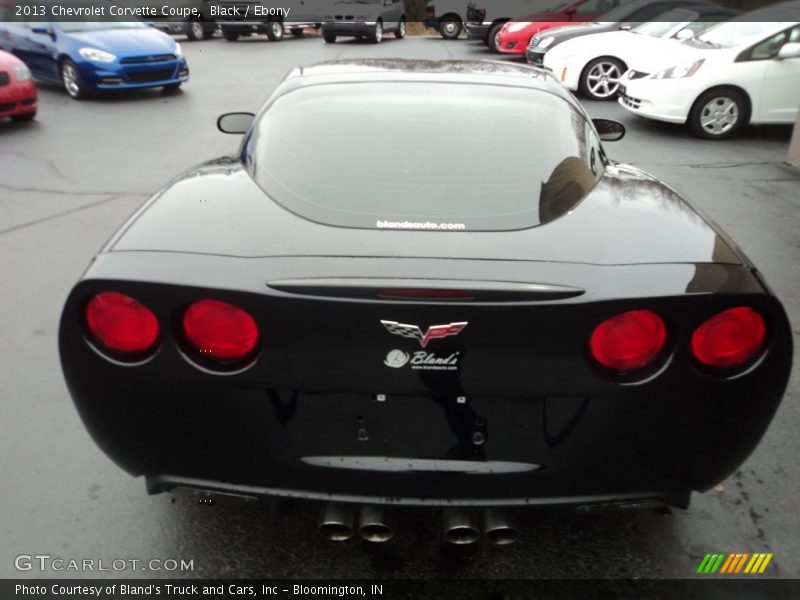 Black / Ebony 2013 Chevrolet Corvette Coupe